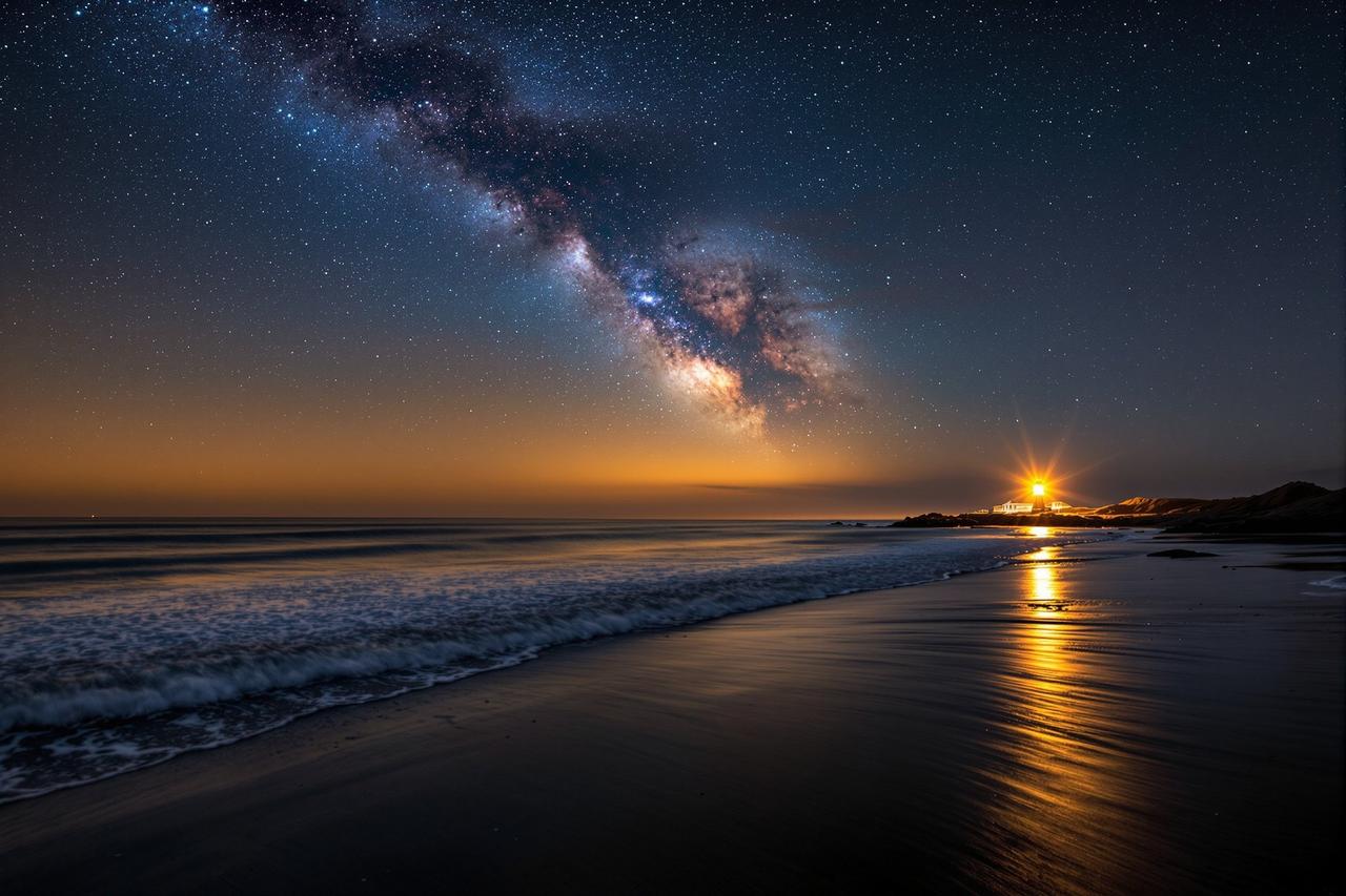 碰碰视频 - 星空海岸主题背景 碰碰视频 - 星空海岸主题背景